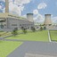 coal power plant 3d model