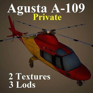 3d agusta pvt helicopter model