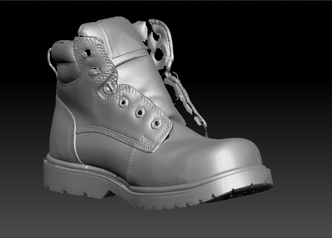 scan brahma construction boot 3d model