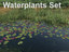waterplants set 3d 3ds