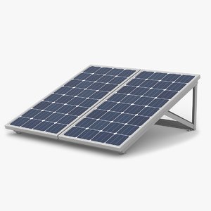 solar panels 3d max