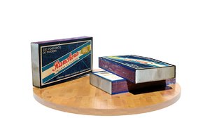 3d model of matches box