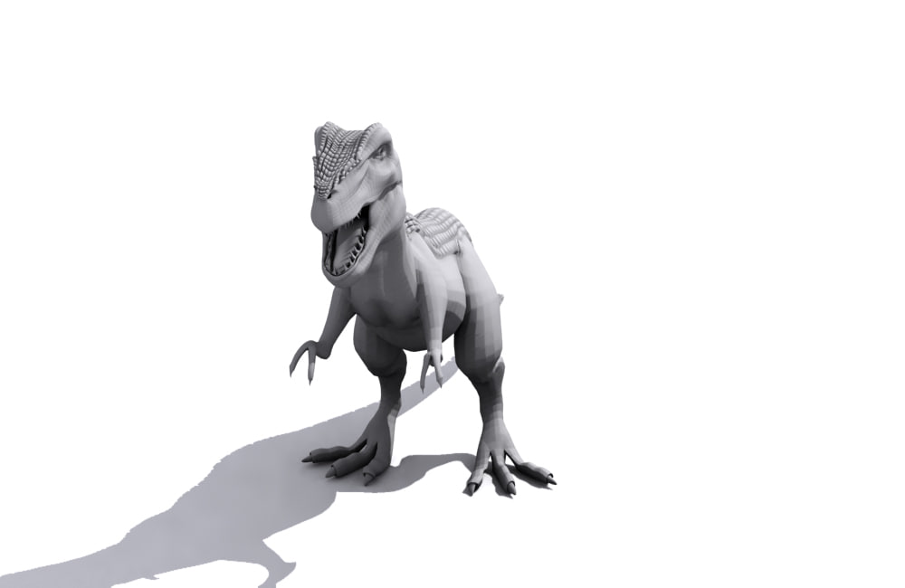 free t rex 3d model