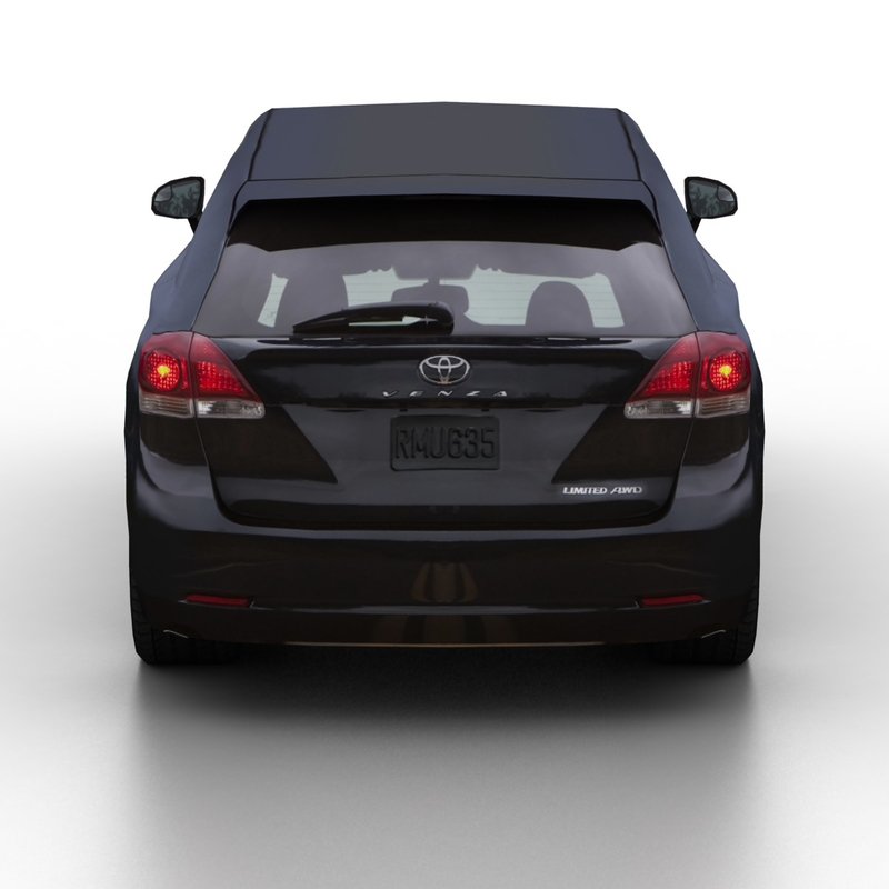 2013 toyota venza 3d model