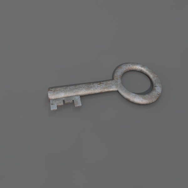 trunk key 3d c4d