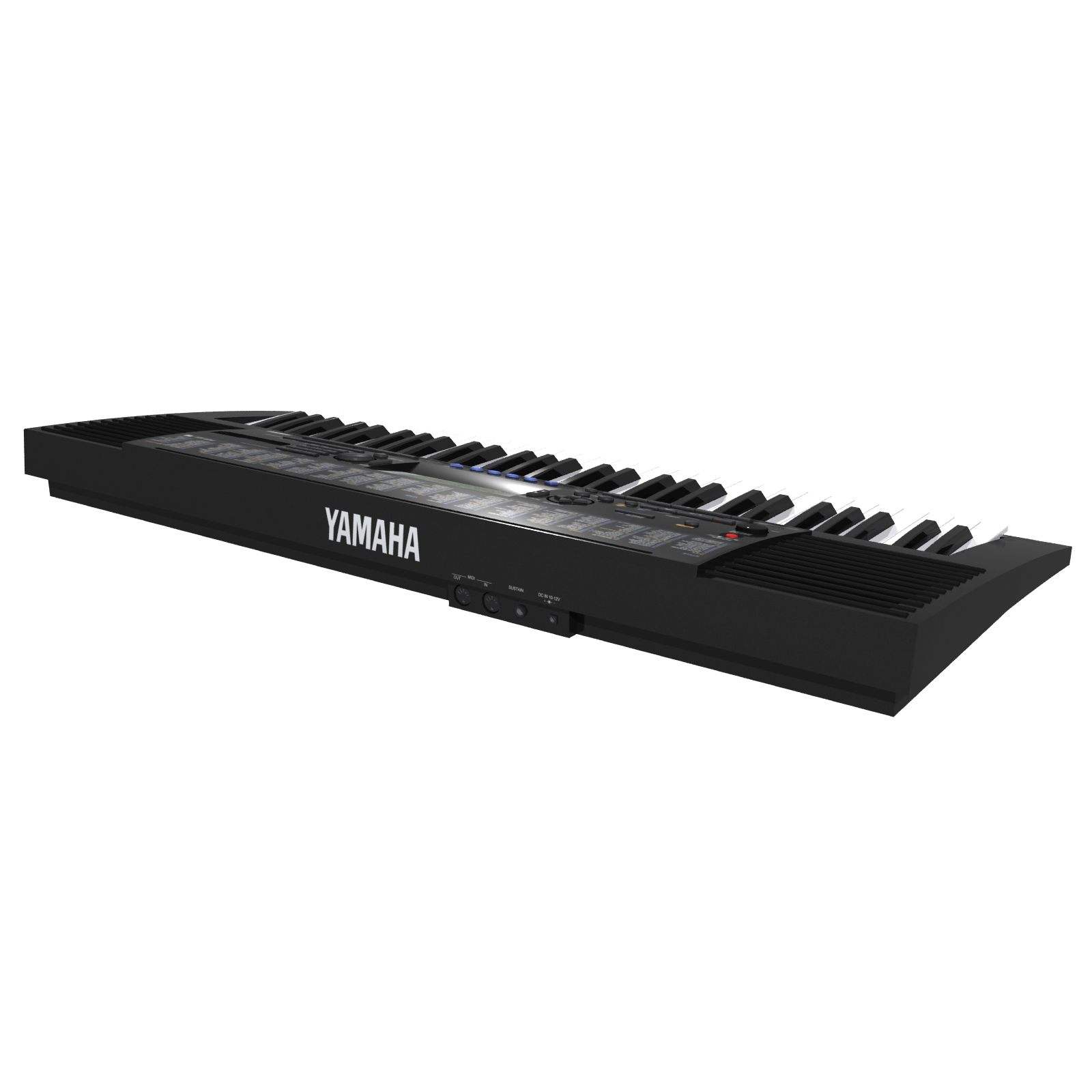 keyboard yamaha psr 3d model