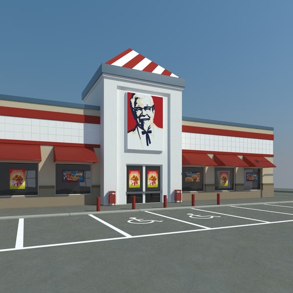 KFC 3D Models for Download | TurboSquid