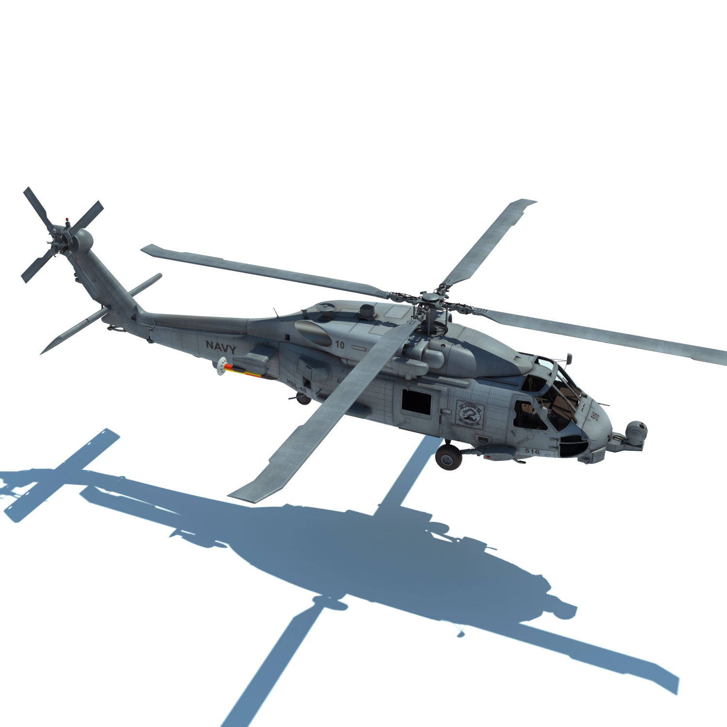 sh-60b sikorsky 3d max