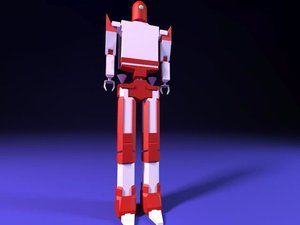 free robot 3d model