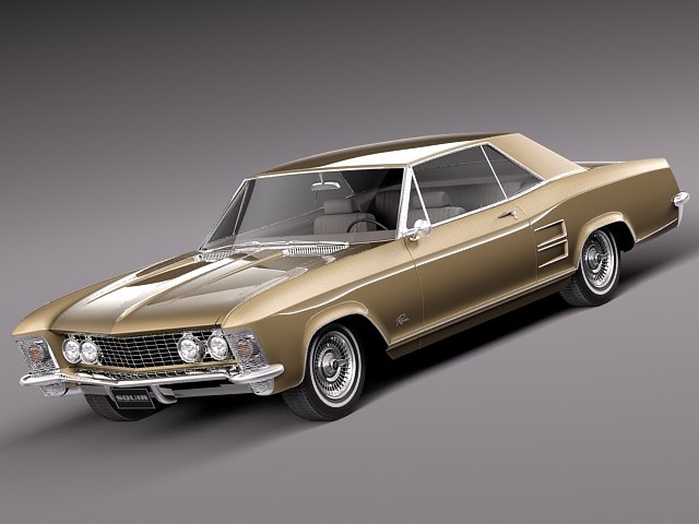Max 1965 Antique Luxury Buick Riviera
