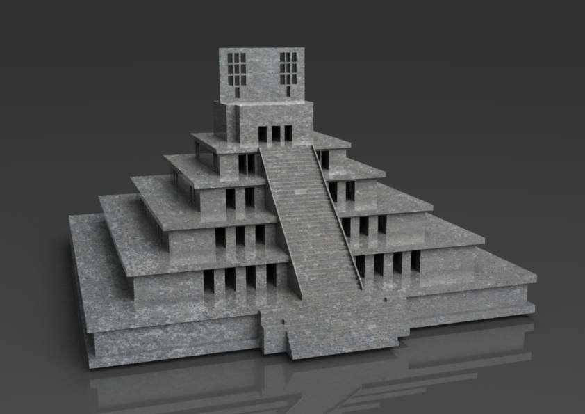 3ds max temple floor