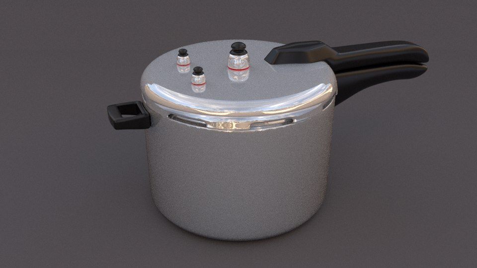 3d pressure cooker model