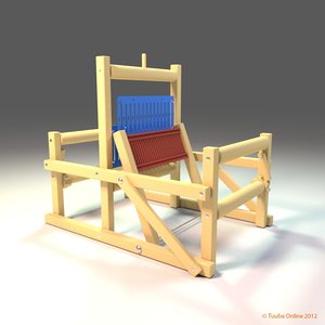 toy table loom 3d model