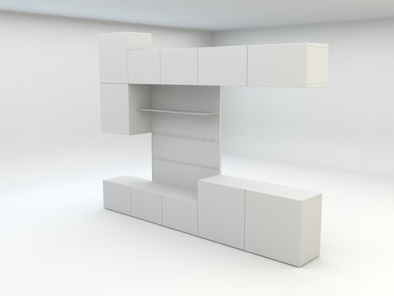 3d Model Ikea Besta