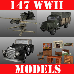 3d model world war ultimate pack