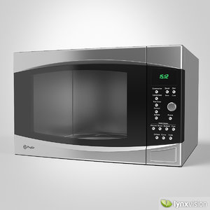 3ds max microwave oven