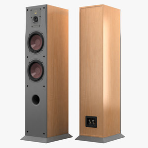 dali concept 6 speaker 3d model