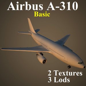 airbus basic 3d max