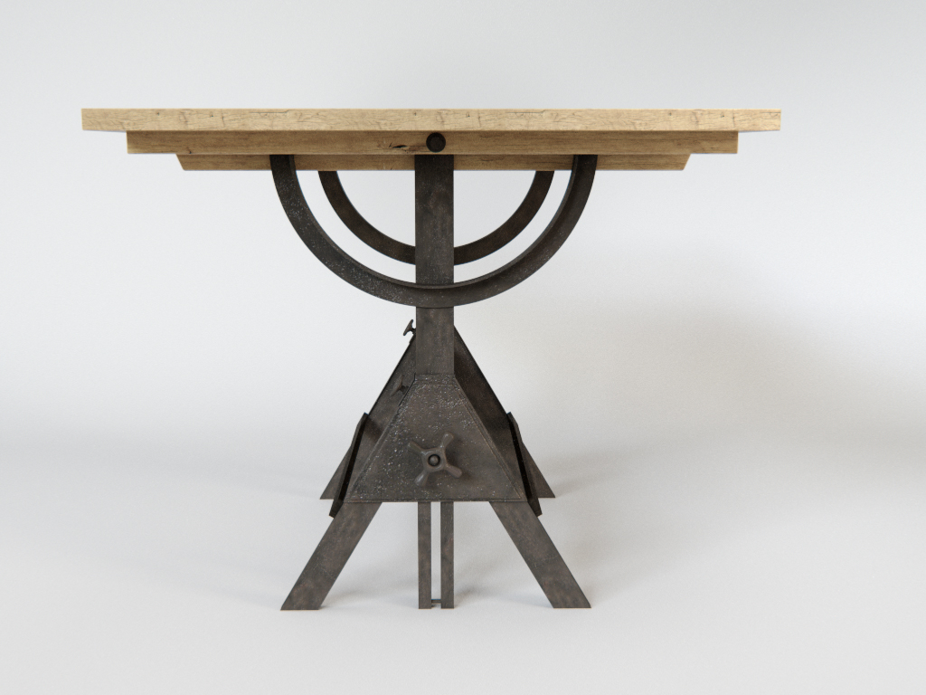 3d Model Drafting Table
