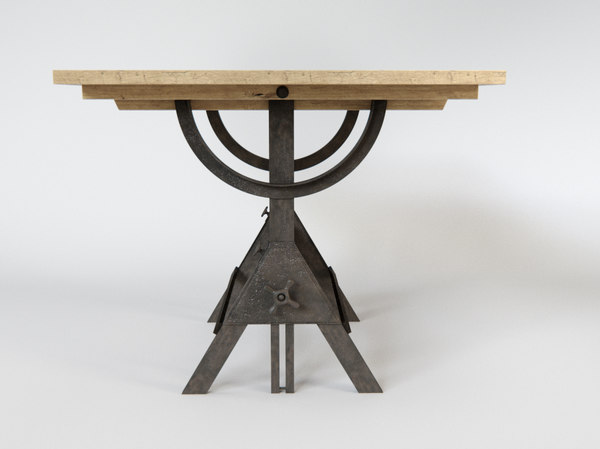 3d Model Drafting Table