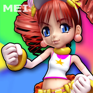xsi cartoon character mei-chan