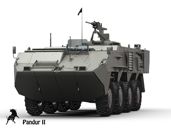 Pandur Ii 3d Modell Turbosquid 723325