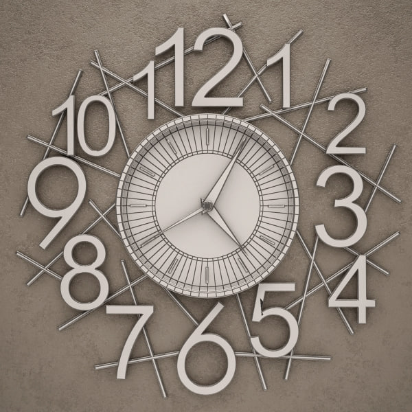 wall clock 3d 3ds