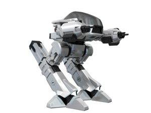 robot ed209 3d model