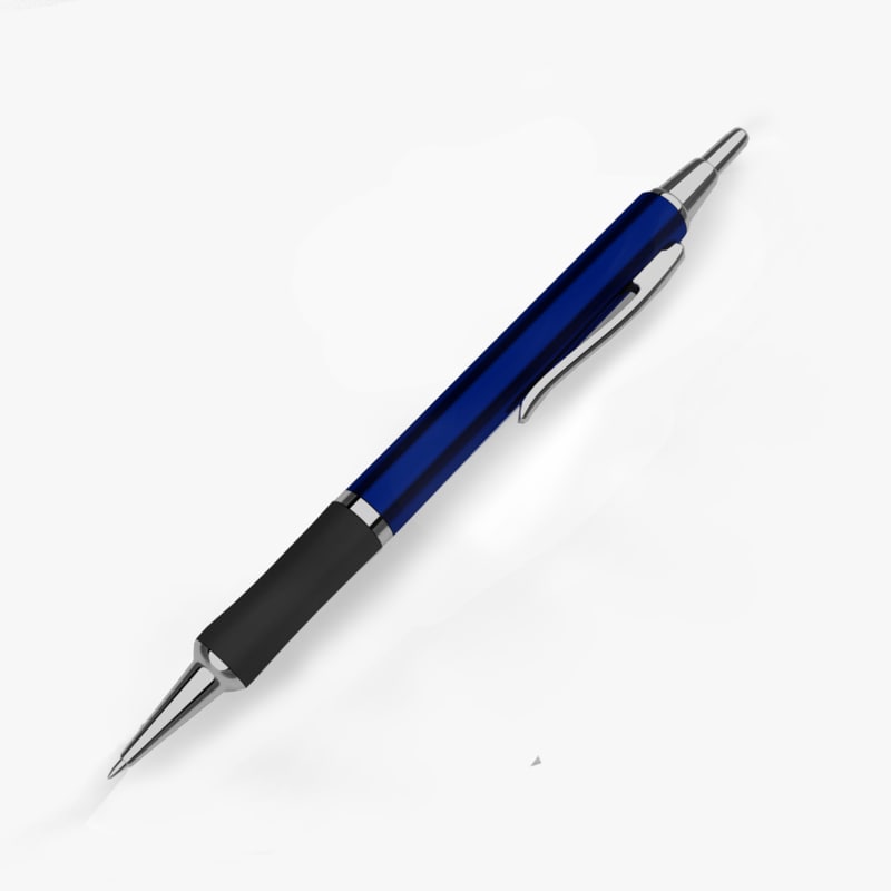 pen blender cycles 3d model