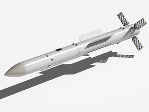 r-77 missile 3d model