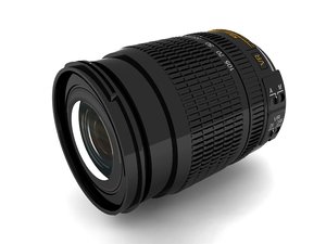 3d model zoom lens