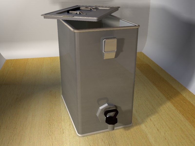 water boiler 3d model