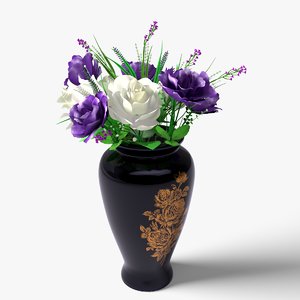 Flower Vase 3d Model Free Download