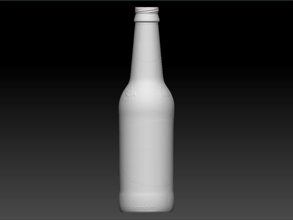 obj scan bud light beer bottle