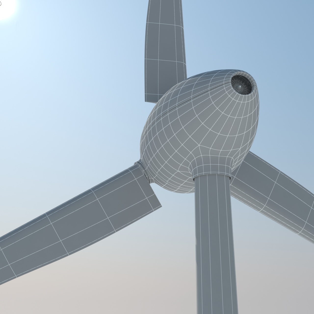 wind turbine 3d model