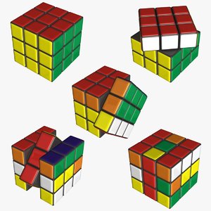 maya rubik cube