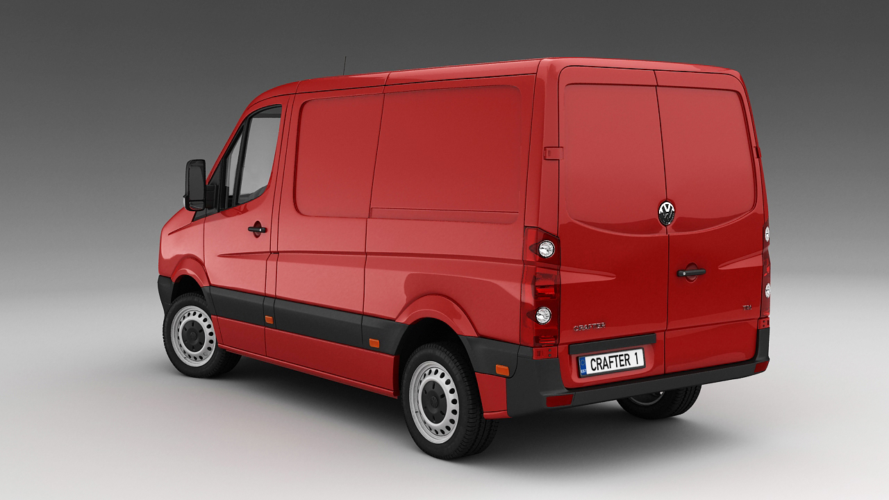 3d model volkswagen crafter