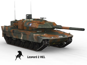 leopard greek version 3d max