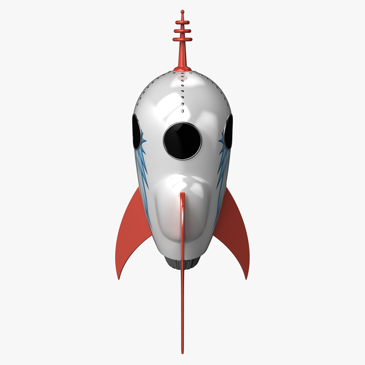 rocket-ship-3d-model