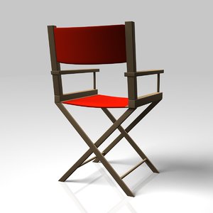 directors chair 3d model