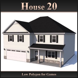 house 20 3d model