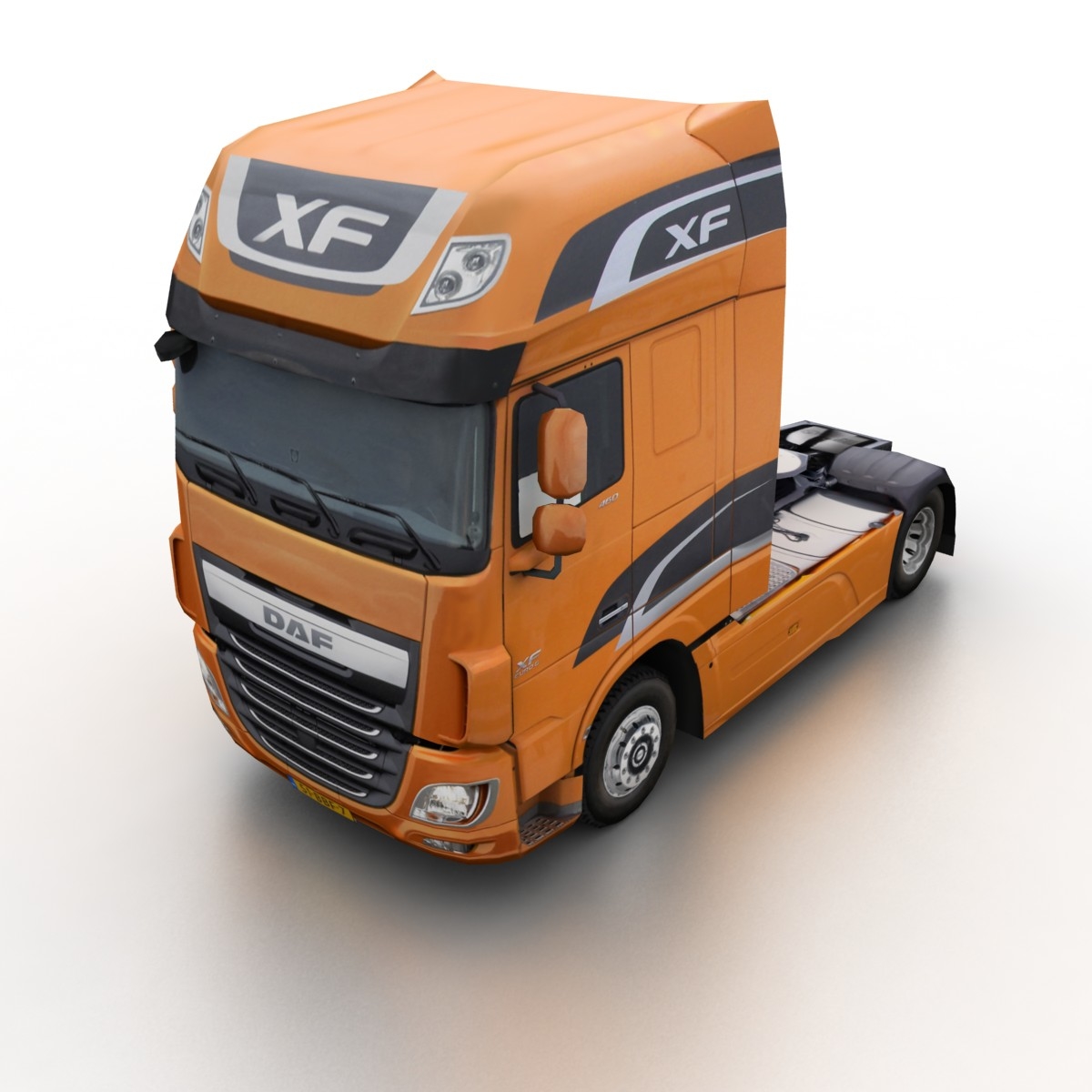 2013 daf xf 3d model