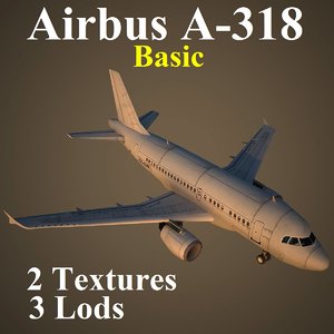 airbus basic 3d max