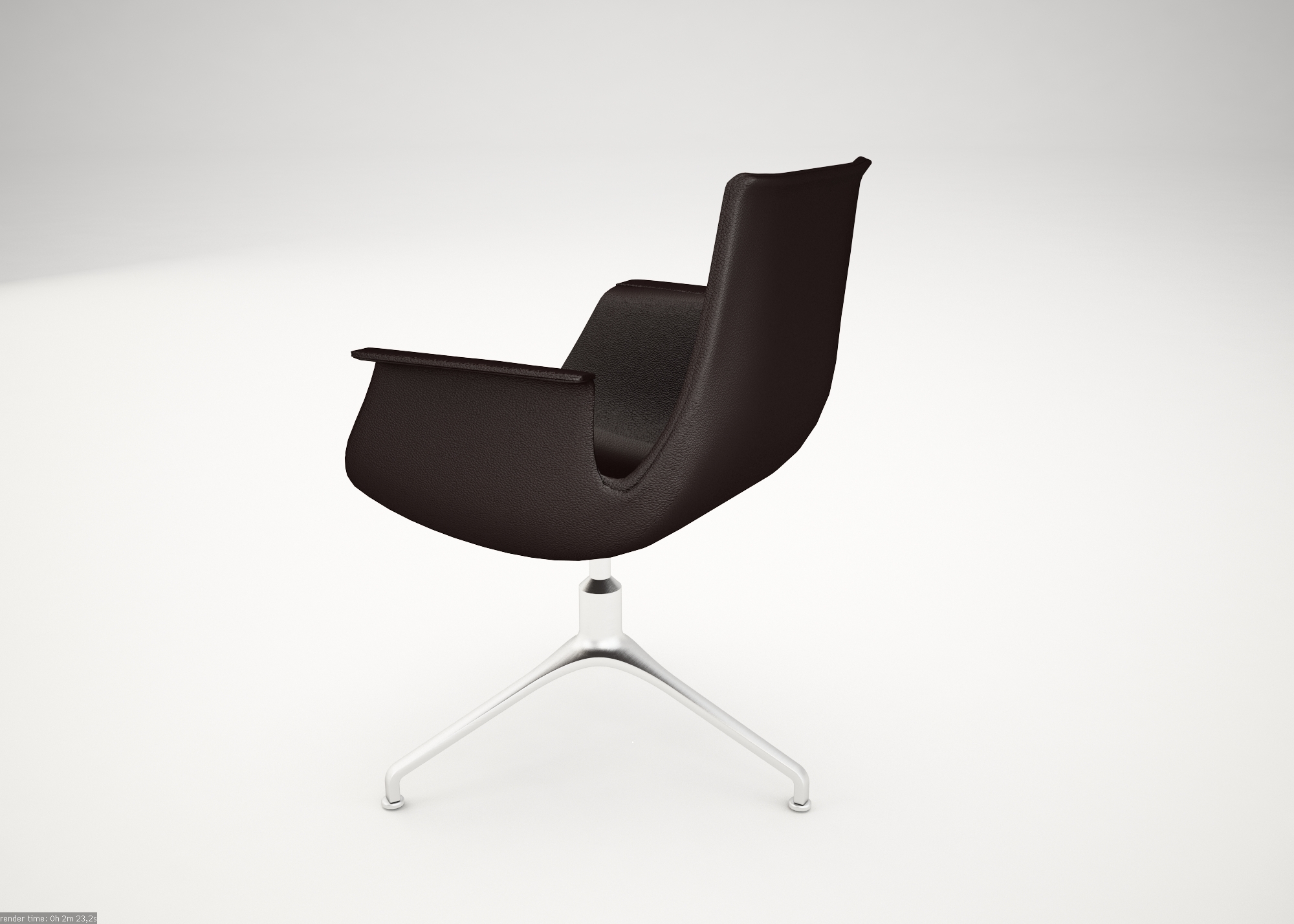 fk chair designer walter knoll 3d model