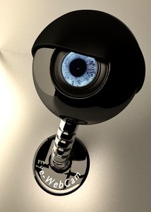 eye web cam 3d model