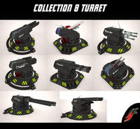 Collection 8 Turrets