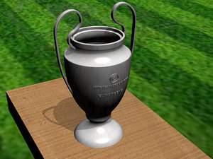 free champions cup 3d model