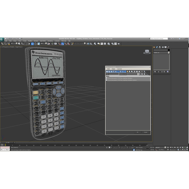3d model graphing calculator texas instruments