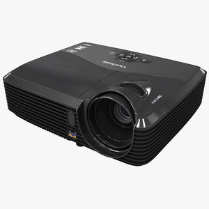 hdmi projector viewsonic pjd5133 3d model