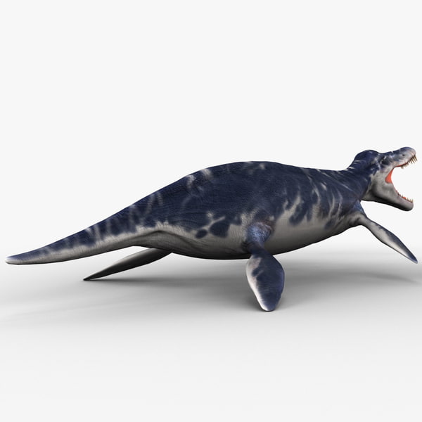 kronosaurus dinosaur modeled max